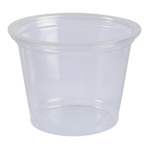 Empress Plastic Portion Cup 1 oz, Clear 2500 / cs
