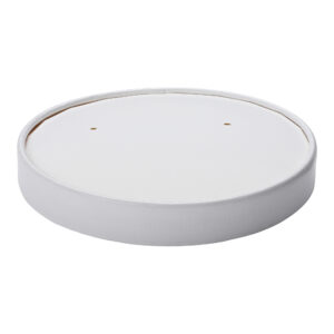 Empress Paper Vented Lid White For 32 oz 500 / cs