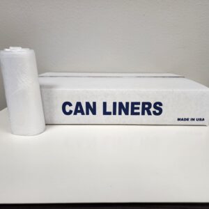 Pinnacle Plastics 23x23 Star Seal 6 Microns Natural High Density Liner Coreless 20 / 50 cs