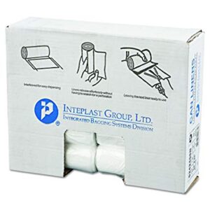 IBS 24x24 6 mic Clear Interleaved Can Liner 1000 / cs
