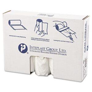 IBS 24x24 8mic Natural Interleaved Hi-Density Can Liner 50 / 20 cs