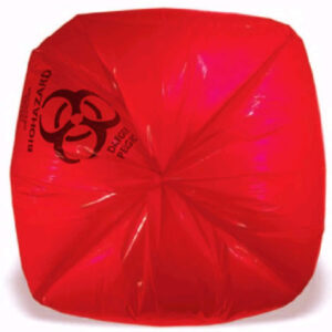 Heritage Bag 24X32 Healthcare Red 1.30 Mil Flat Pack Can Liners 12-16 Gallon 500 / cs
